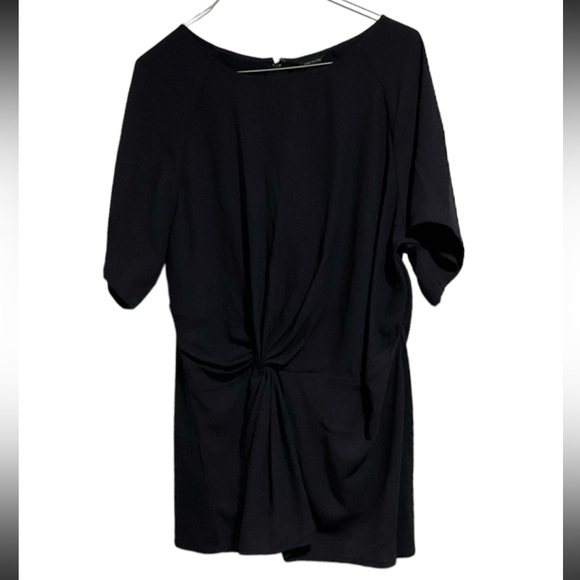 Ann Taylor Navy Side Knot Detailed Top - Picture 1 of 1